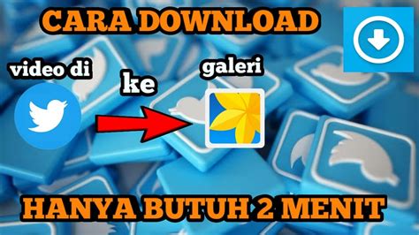 Cara Download Video Twitter Di Android